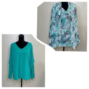 Two tops, one price Susan Graver/Kasper